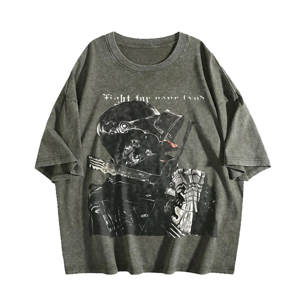 Knight Is Vintage Washed T-Shirt product image 4