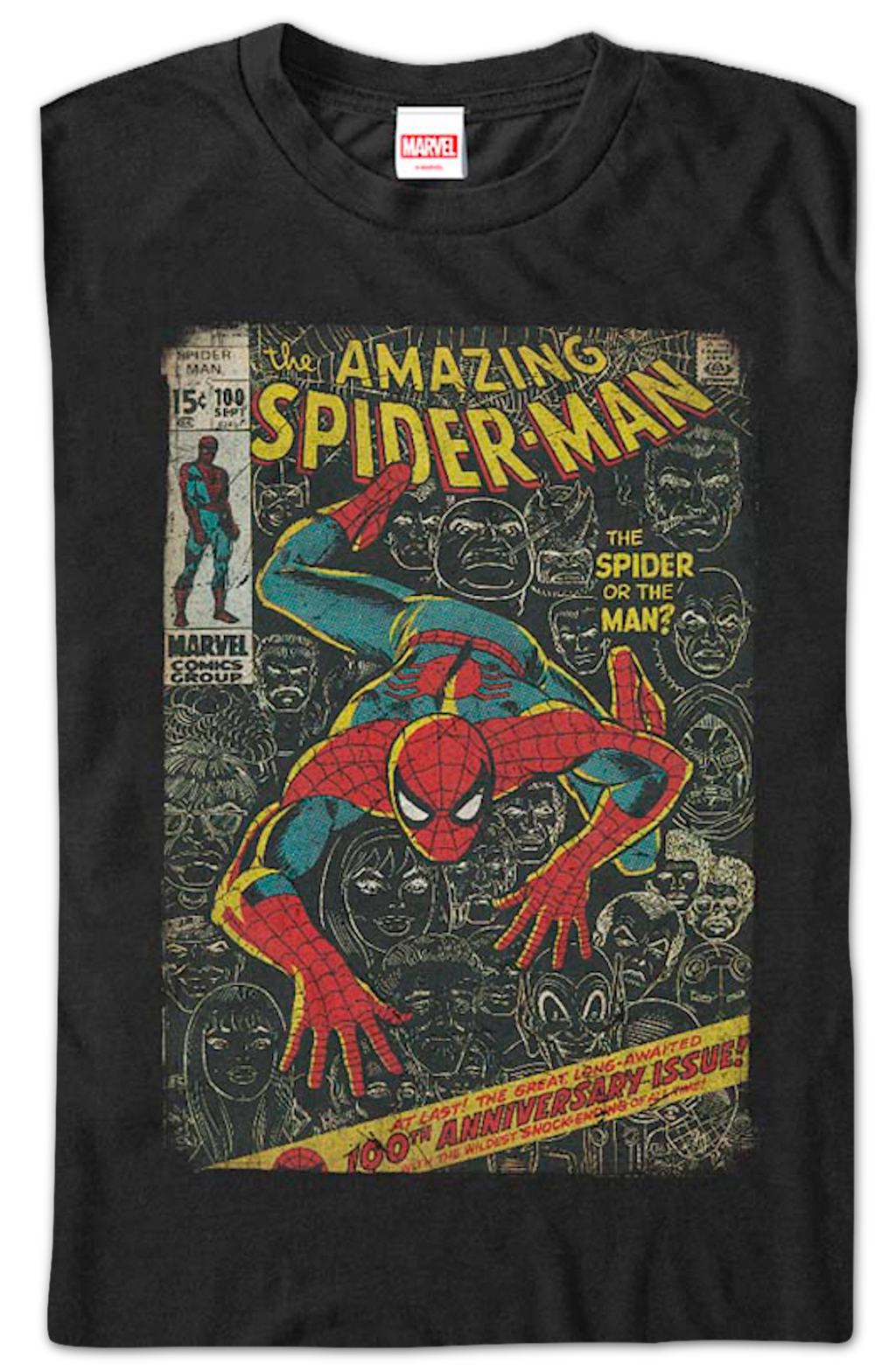 100th Anniversary Issue Spider-Man Marvel Comics T-Shirt product image 2