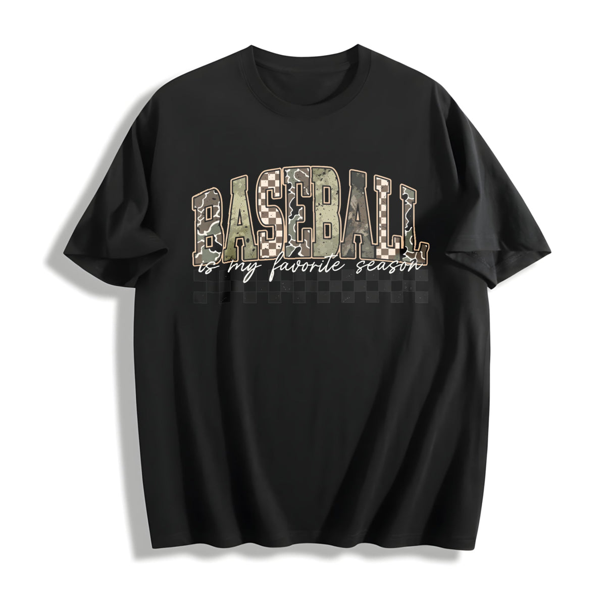 Camo Baseball Mama Coquette Military Camouflage Cotton product image 1