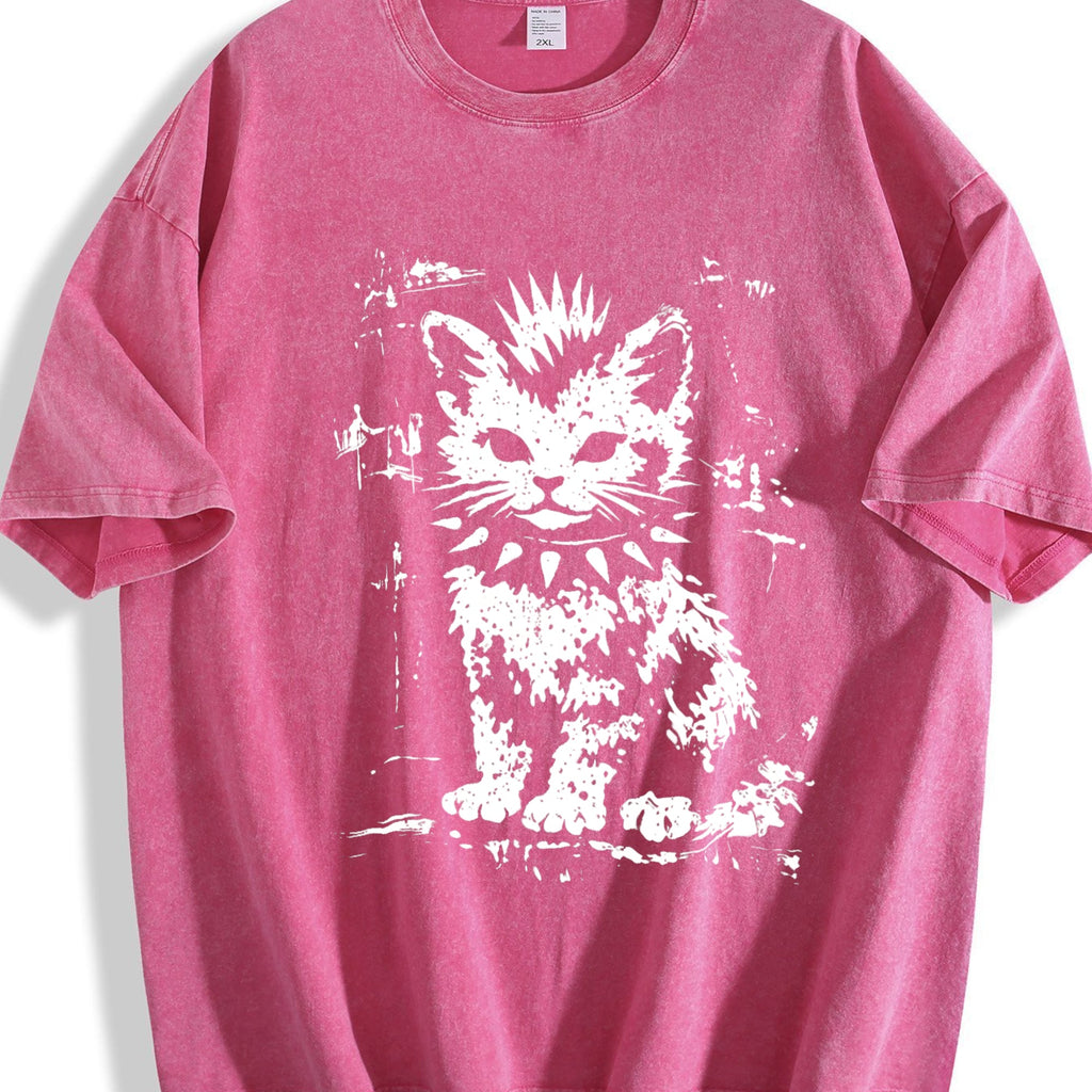 Punk Cat Grunge Rebel Alternative 2026 Couple Vintage product image 5
