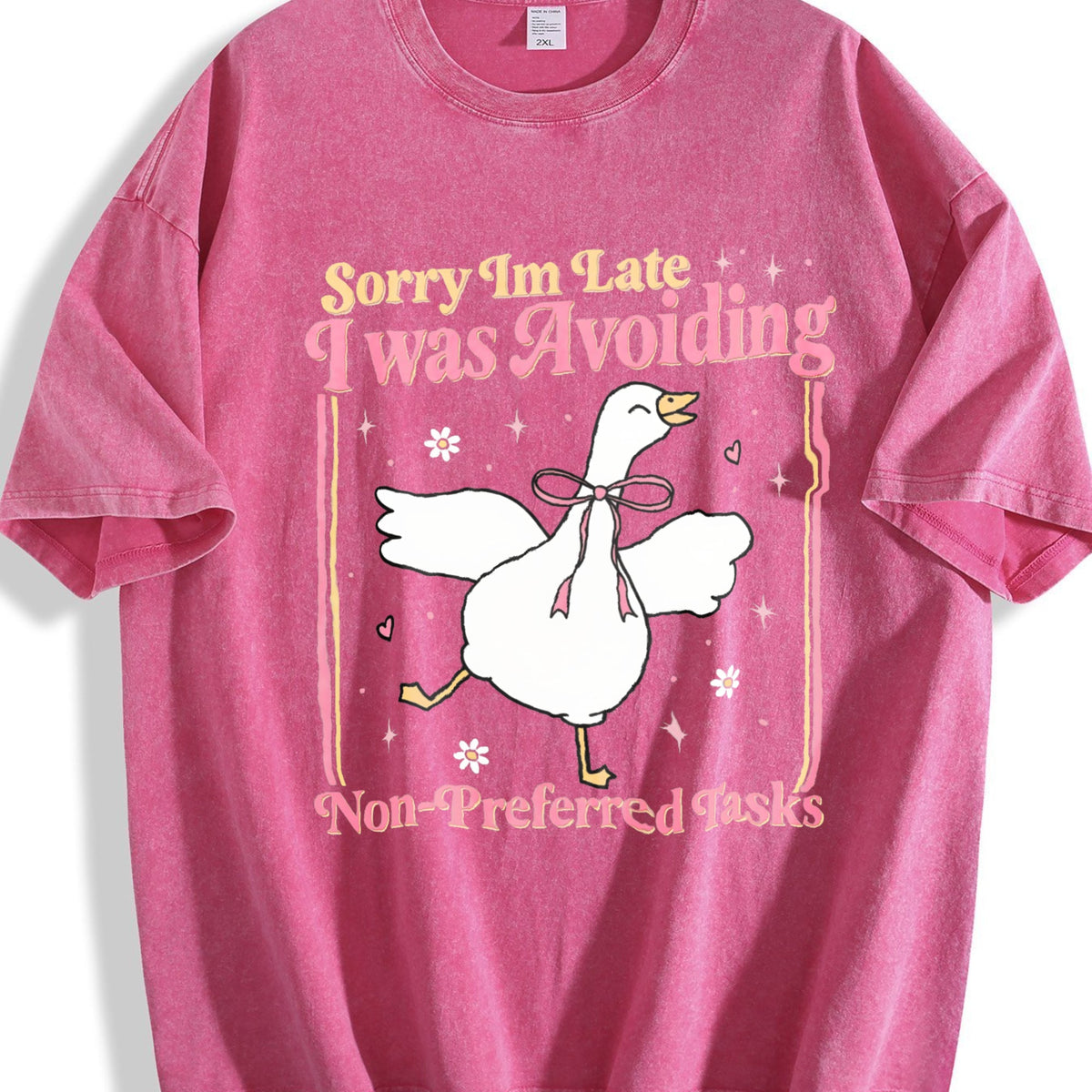 Sorry Im Late I Was Avoiding Non-preferred Tasks Vintage product image 5