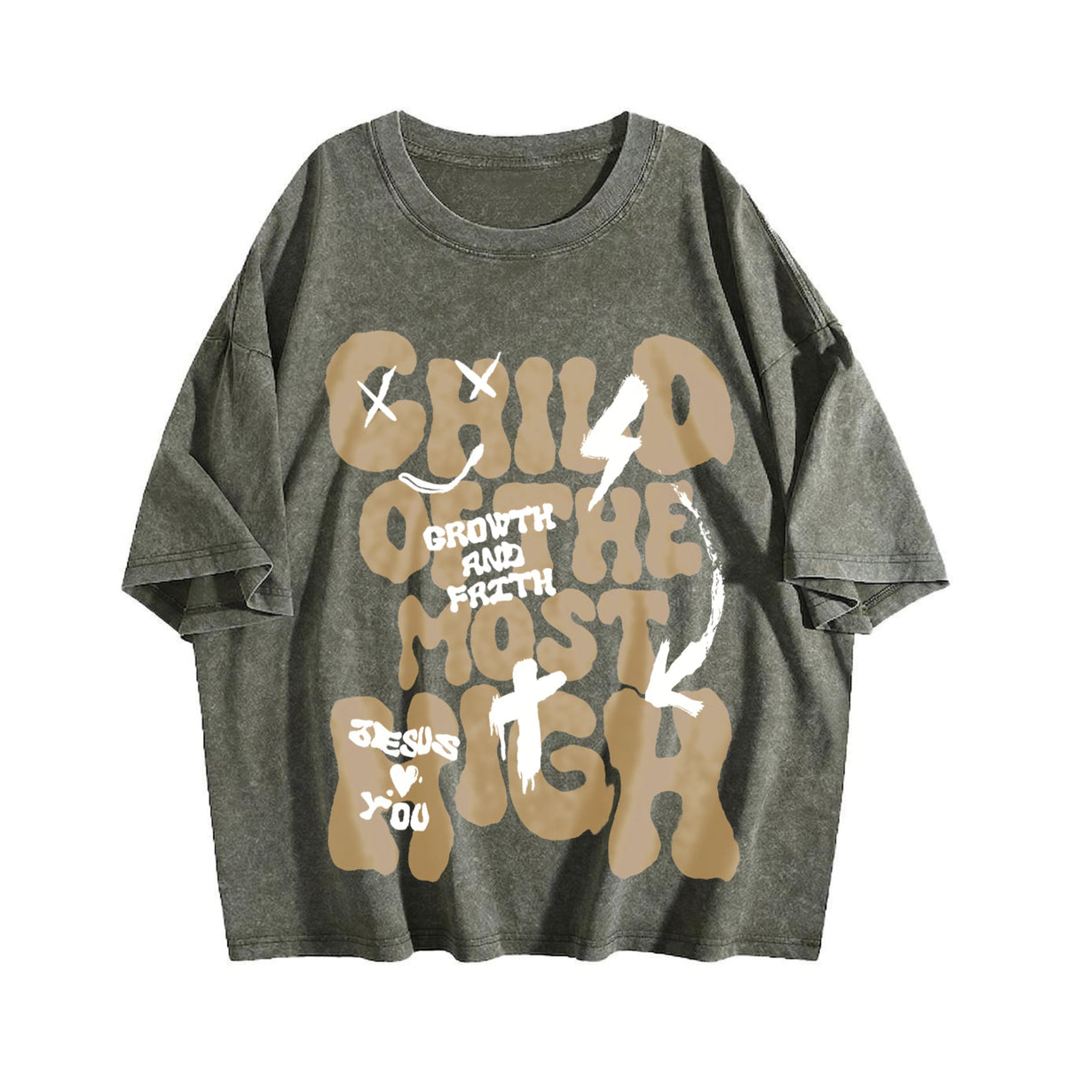 Halloween Vintage Washed T-Shirt product image 4
