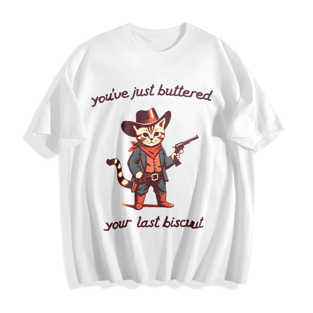 You've Just Buttered Your Last Biscuit Cotton T-Shirt product image 2