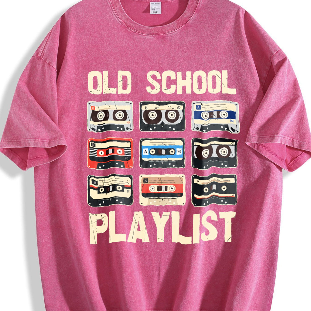 Alphabets Vintage Washed T-Shirt product image 7