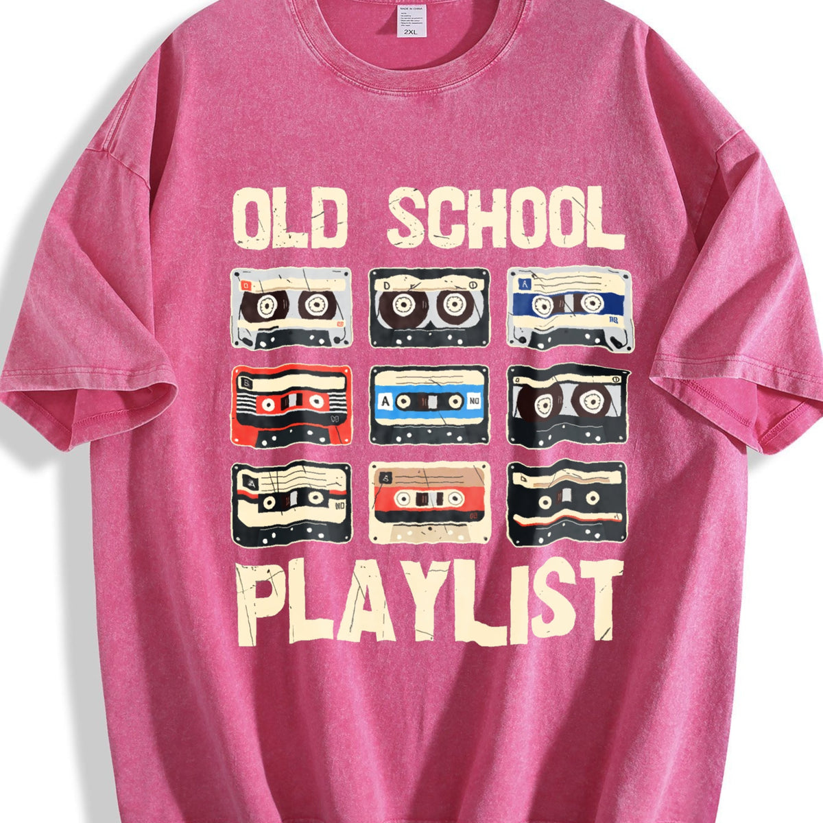 Alphabets Vintage Washed T-Shirt product image 7