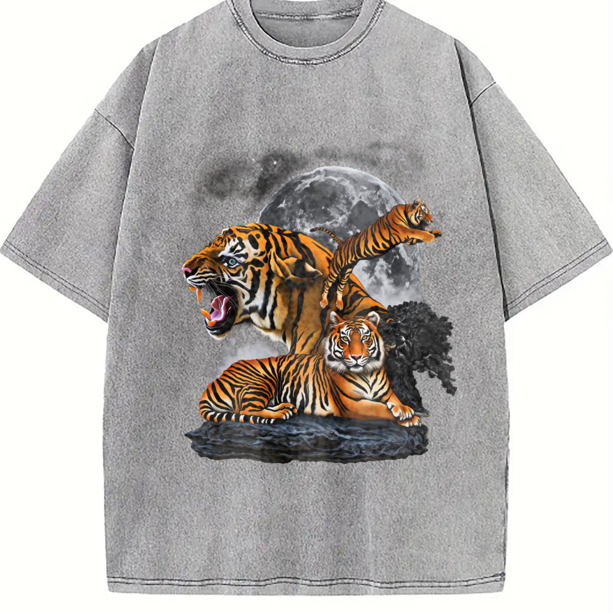 Three Tigers 90s Vintage Washed T-Shirt product image 5