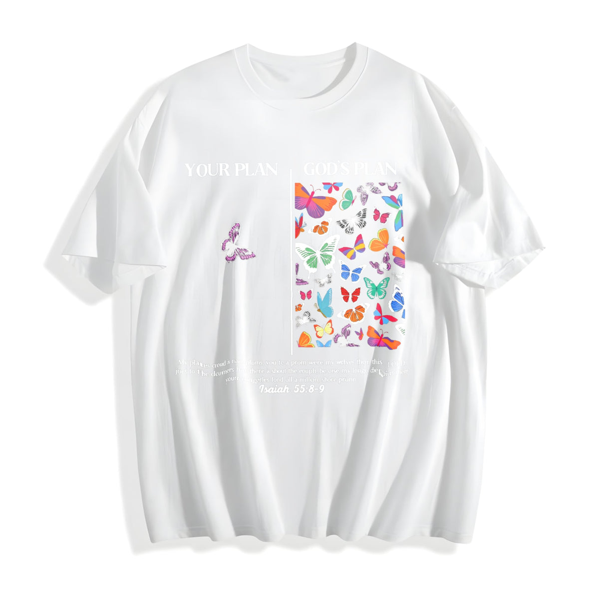 Jesus Butterflies God's Plan Wash S 5xl For Batik Super product image 2