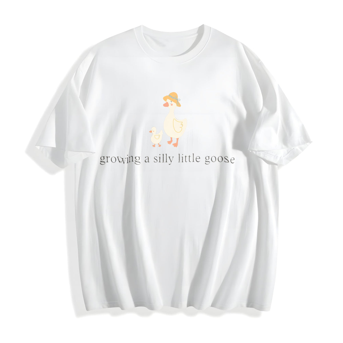 Growing A Silly Little Goose Cotton T-Shirt product image 2