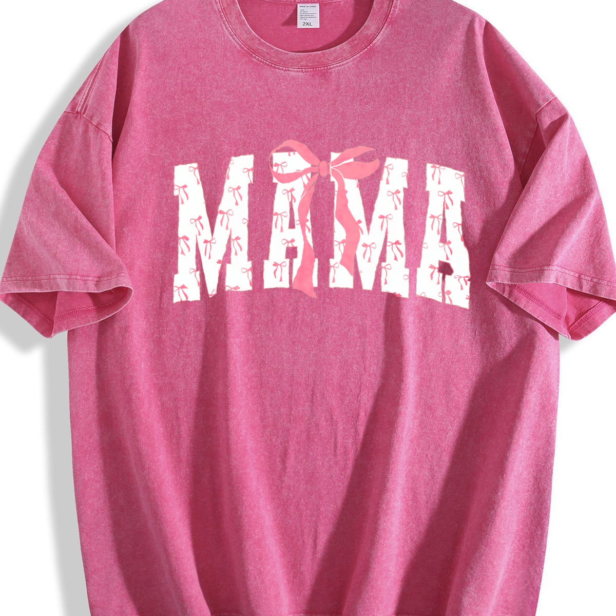 Coquette Bows Mama Vintage Washed T-Shirt product image 5