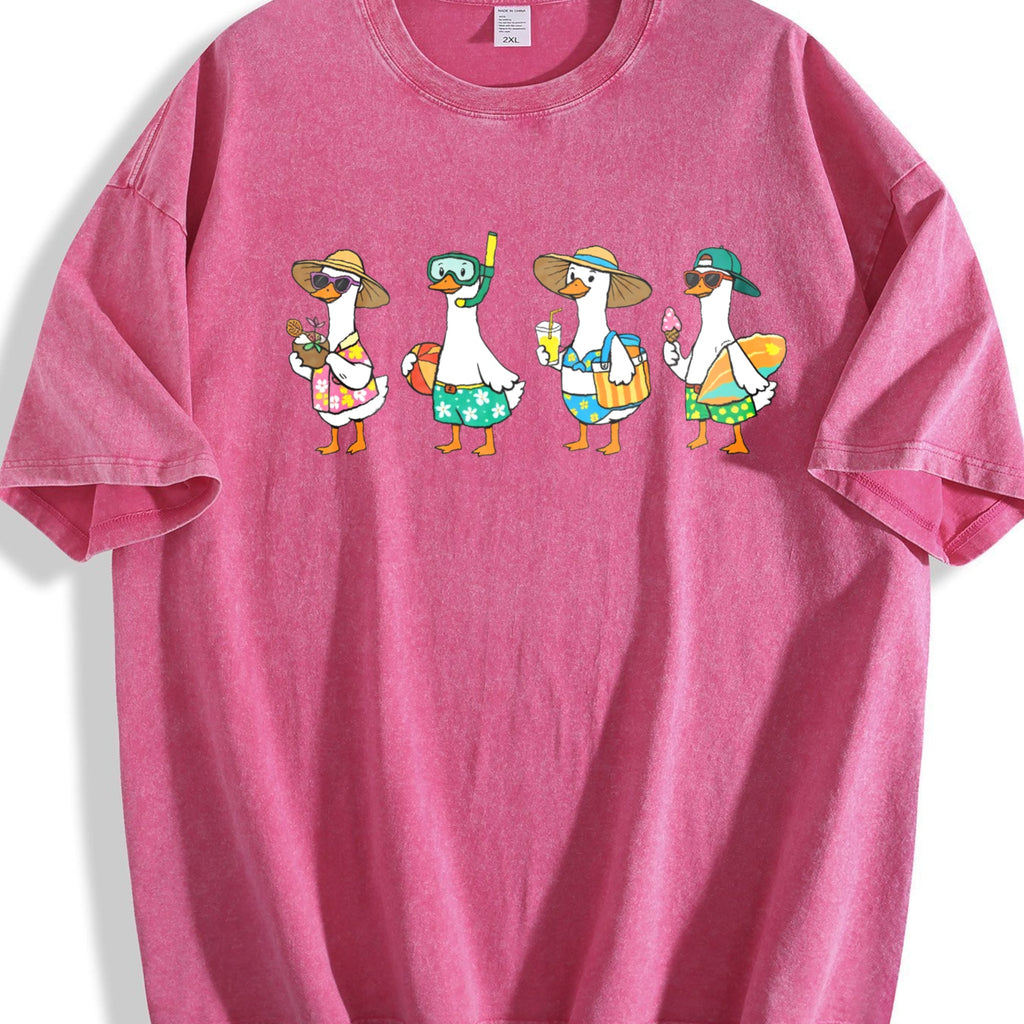 Silly Goose Summer Vintage Washed T-Shirt product image 5