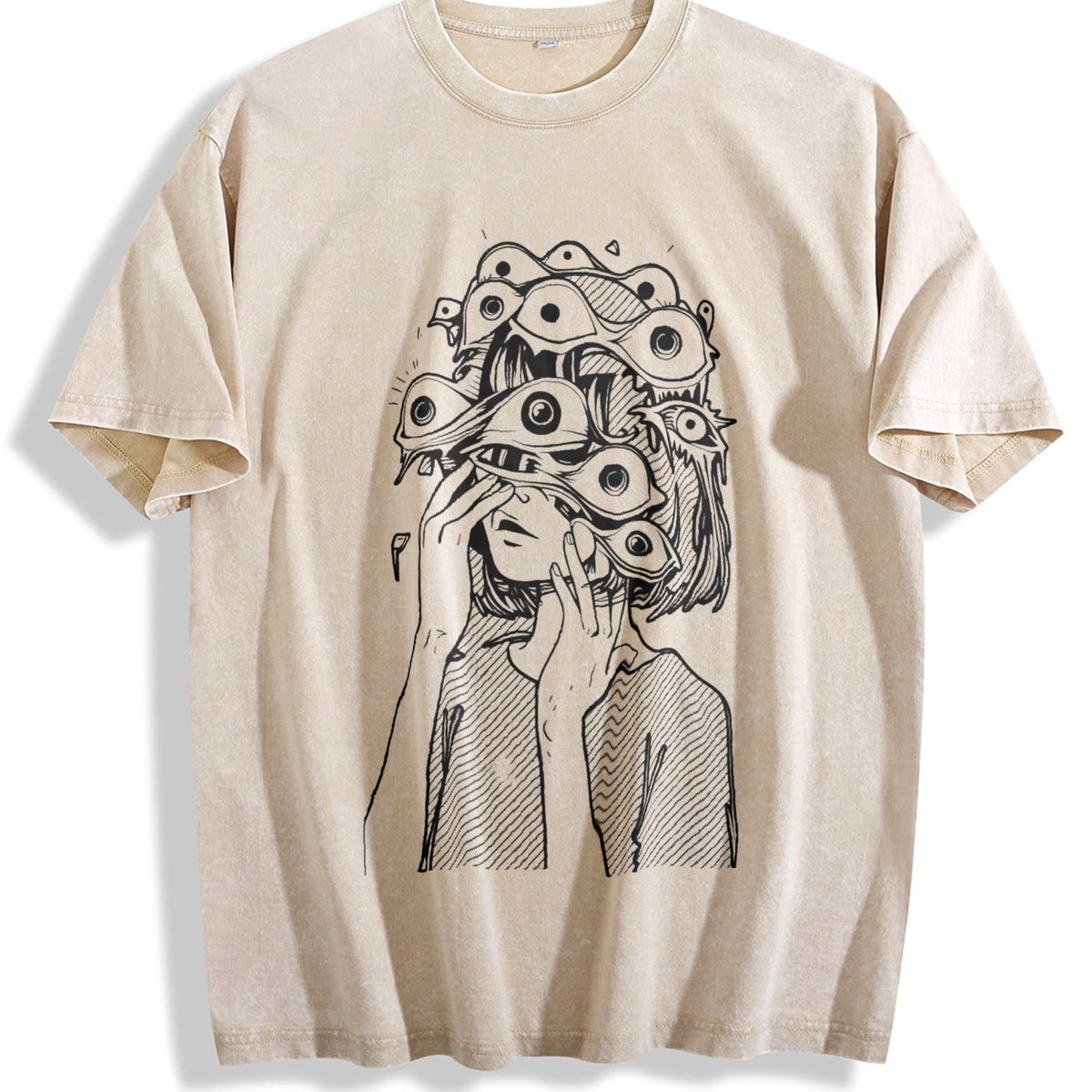 Short-sleeved American Vintage Washed T-Shirt product image 1
