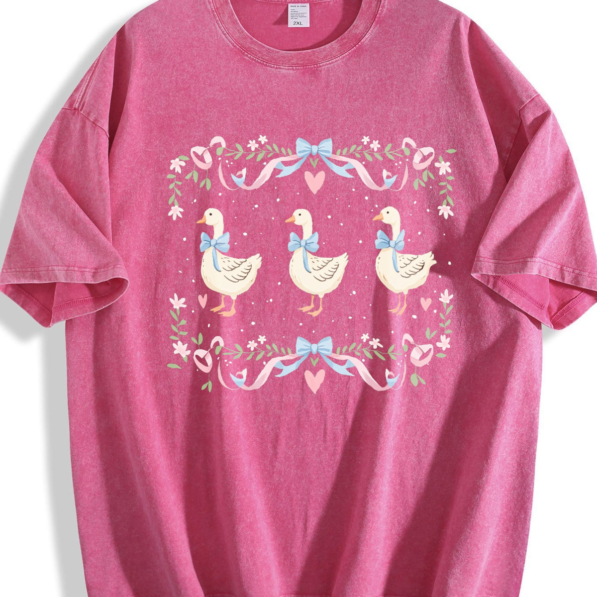 1980s Blue Ribbon Goose Vintage Washed T-Shirt product image 5