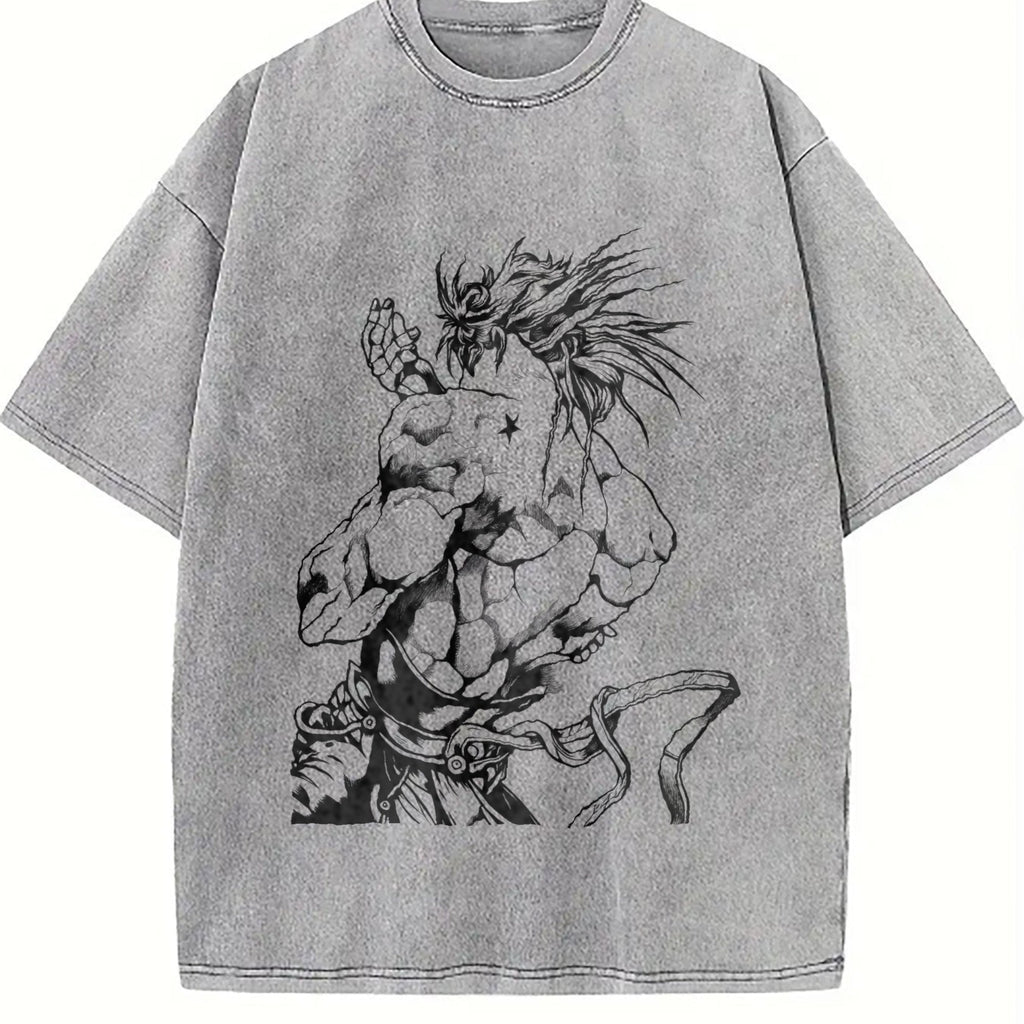 Jojo's Bizarre Adventure Anime Manga Vintage Washed T-Shirt product image 4