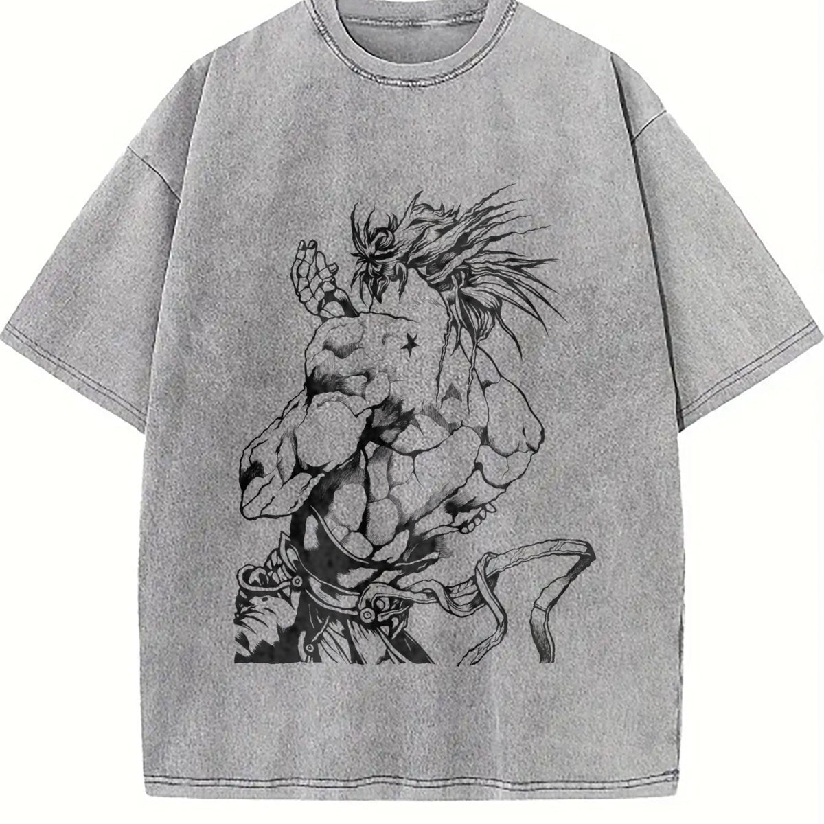 Jojo's Bizarre Adventure Anime Manga Vintage Washed T-Shirt product image 4