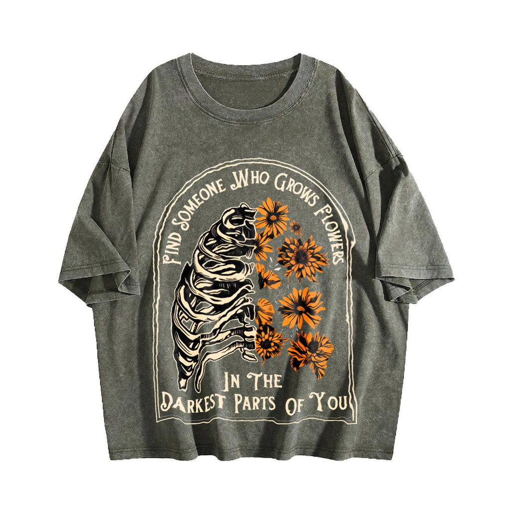 Find Someone Who Grows Flowers Rib Sunflowers Orca Bbb product image 4