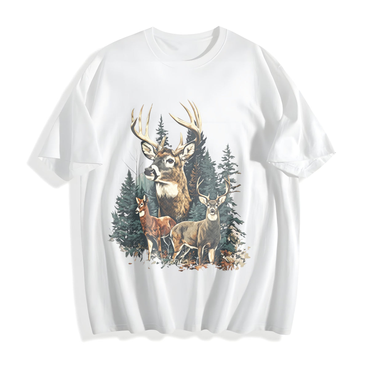 Deer 90s Western Cute Country Hunting Season Girl Cotton product image 2