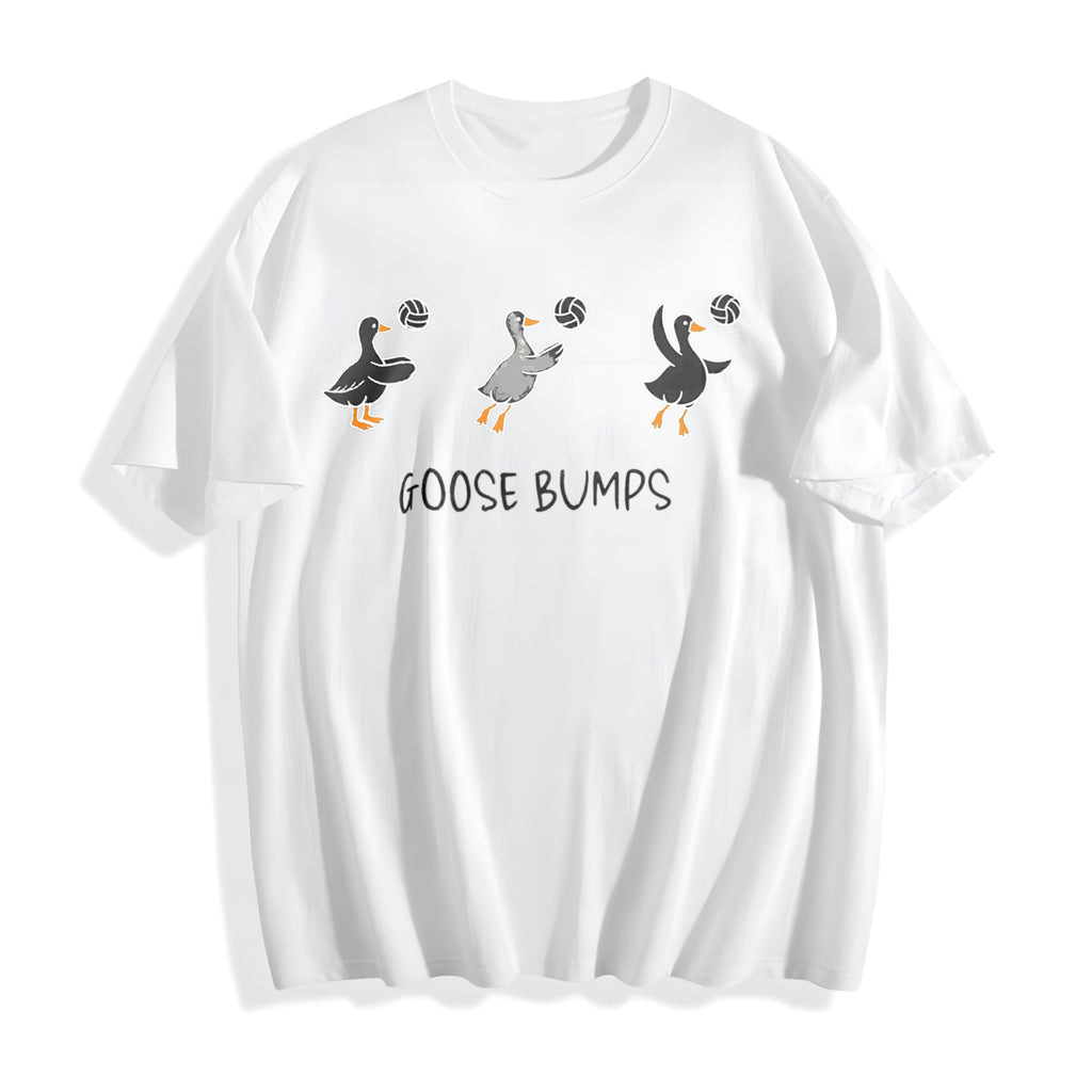 Goose Bumps Volleyball Cotton T-Shirt product image 2