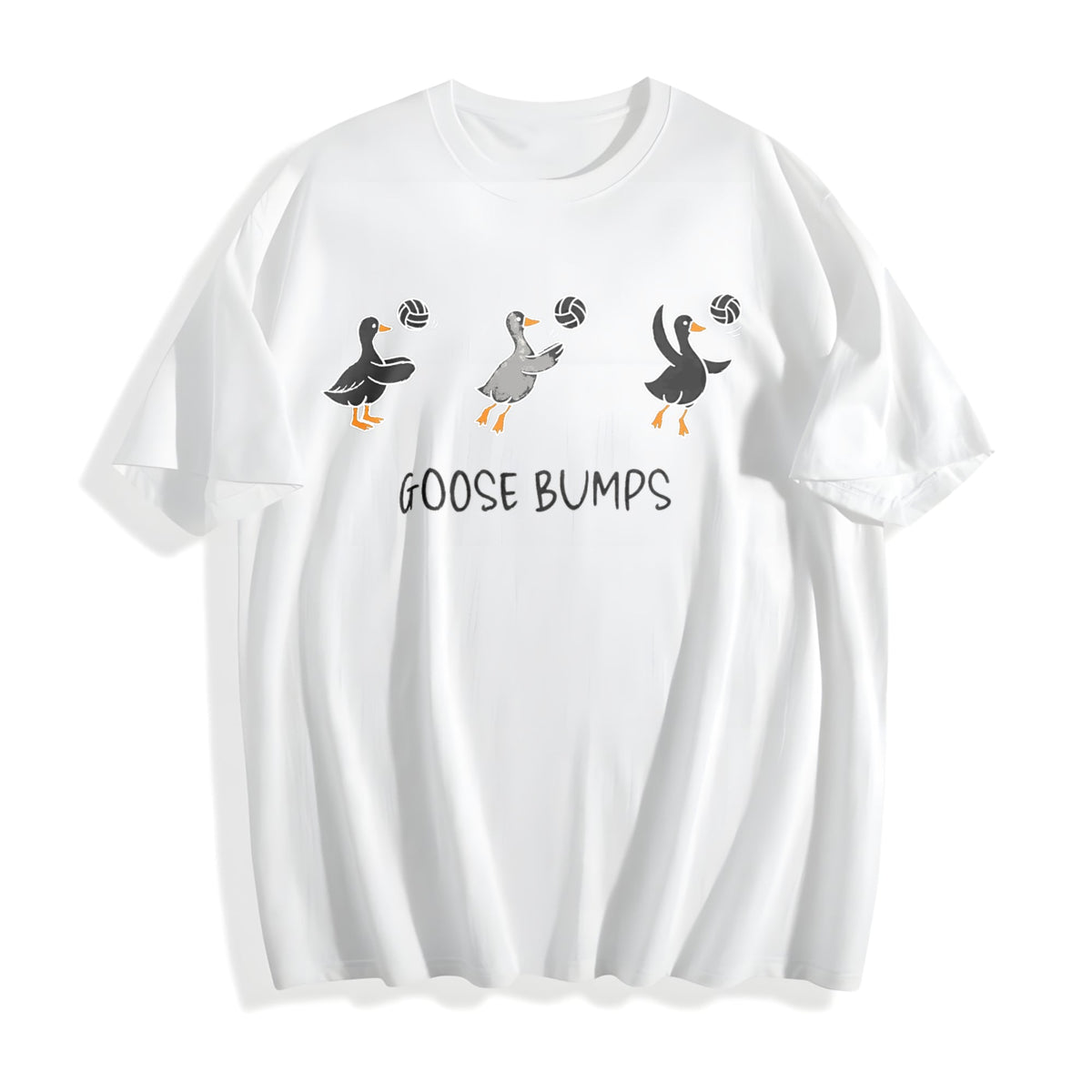 Goose Bumps Volleyball Cotton T-Shirt product image 2