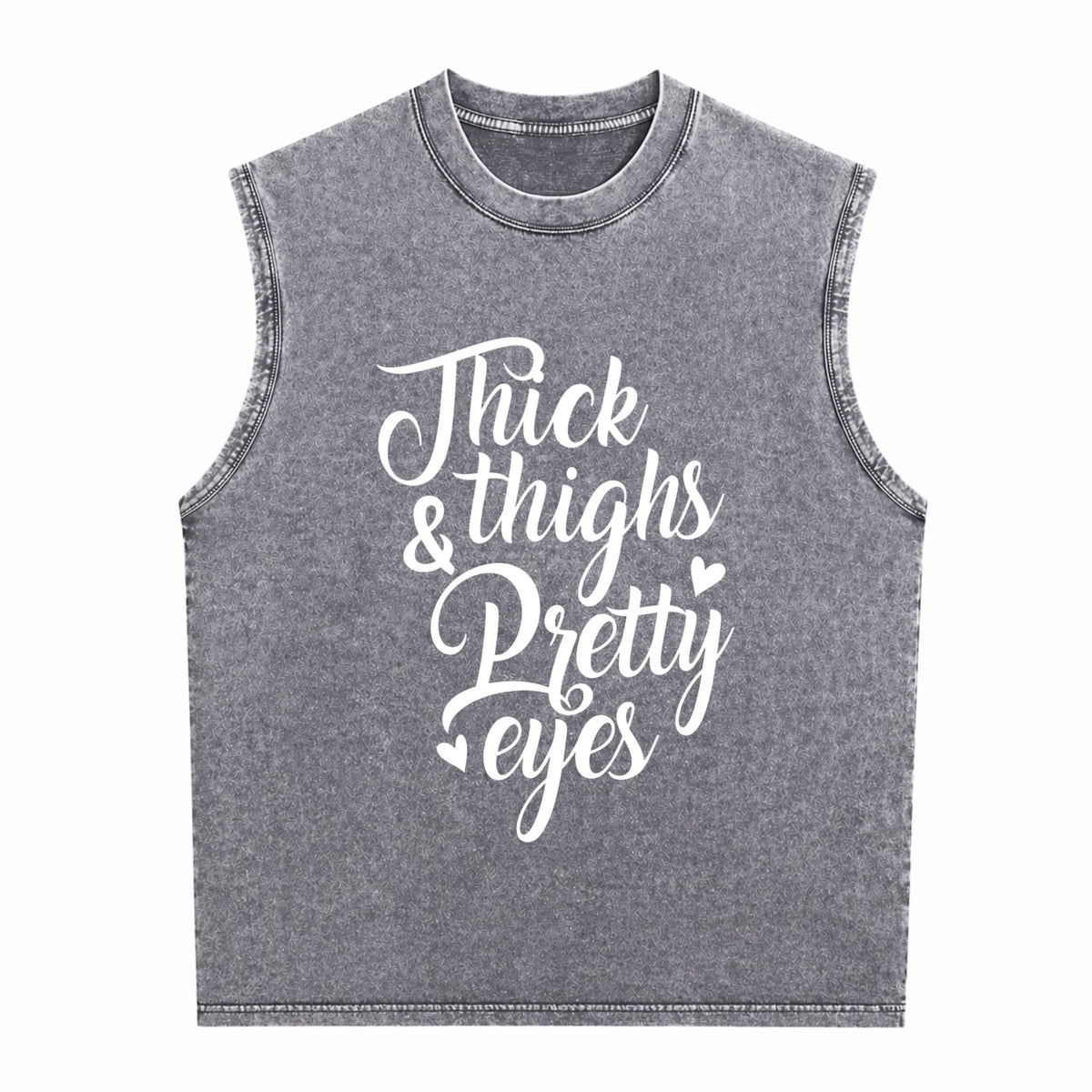 Thighs & Pretty Eyes Men's Washed Tank Top
