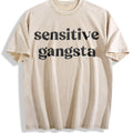 Funny Sensitive Gang Slogan - Brown With Vintage Washed product image 1