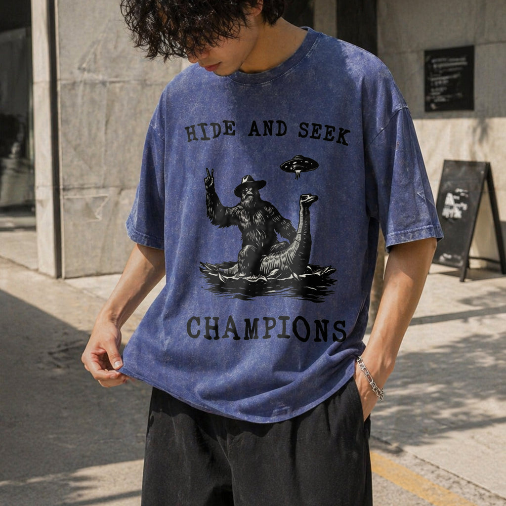 Hide And Seek Champions Vintage Washed T-Shirt product image 8