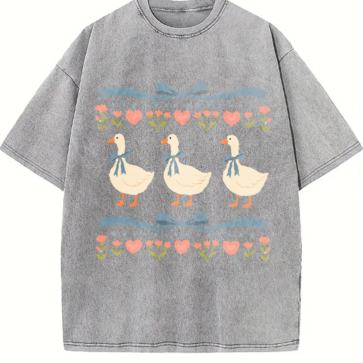 Blue Ribbon Goose Vintage Washed T-Shirt product image 4
