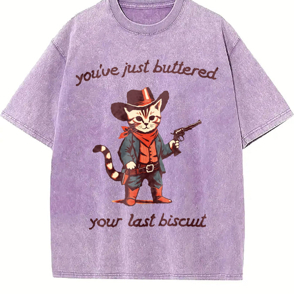 You've Just Buttered Your Last Biscuit Vintage Washed product image 6
