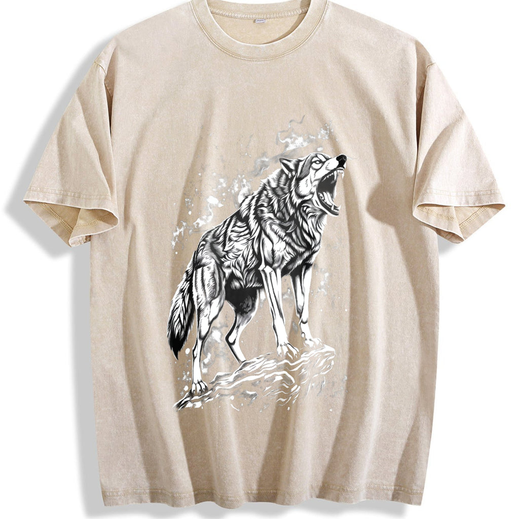 Wolf 90s Vintage Washed T-Shirt product image 1