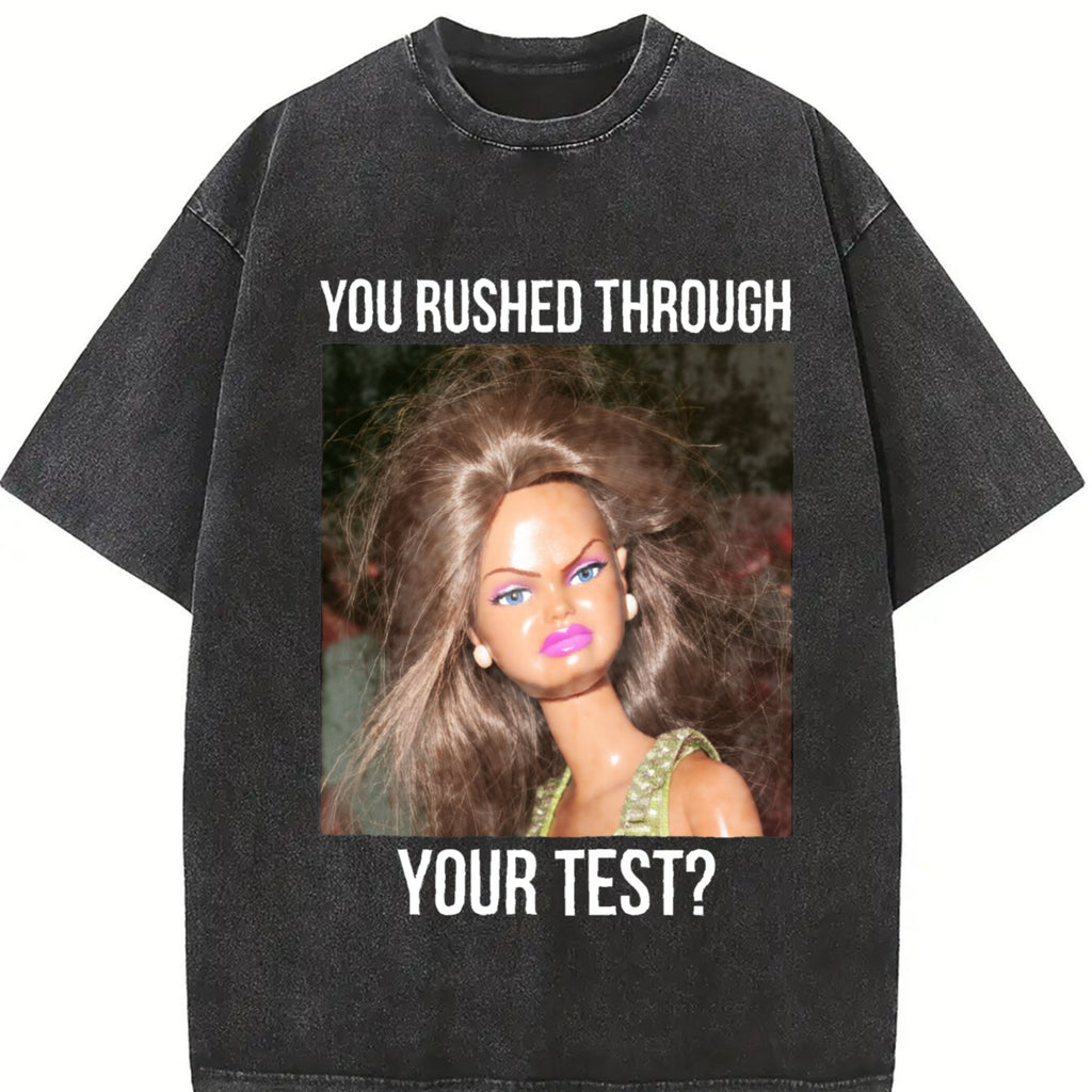 Test Day Teacher Vintage Washed T-Shirt product image 2