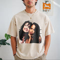 Selena And Aaliyah Vintage Washed T-Shirt product image 1