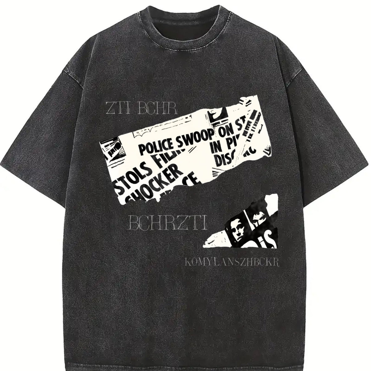 Short-sleeved American Vintage Washed T-Shirt product image 2