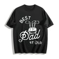 Best Dad By Par Golf Fathers Day Cotton T-Shirt product image 1