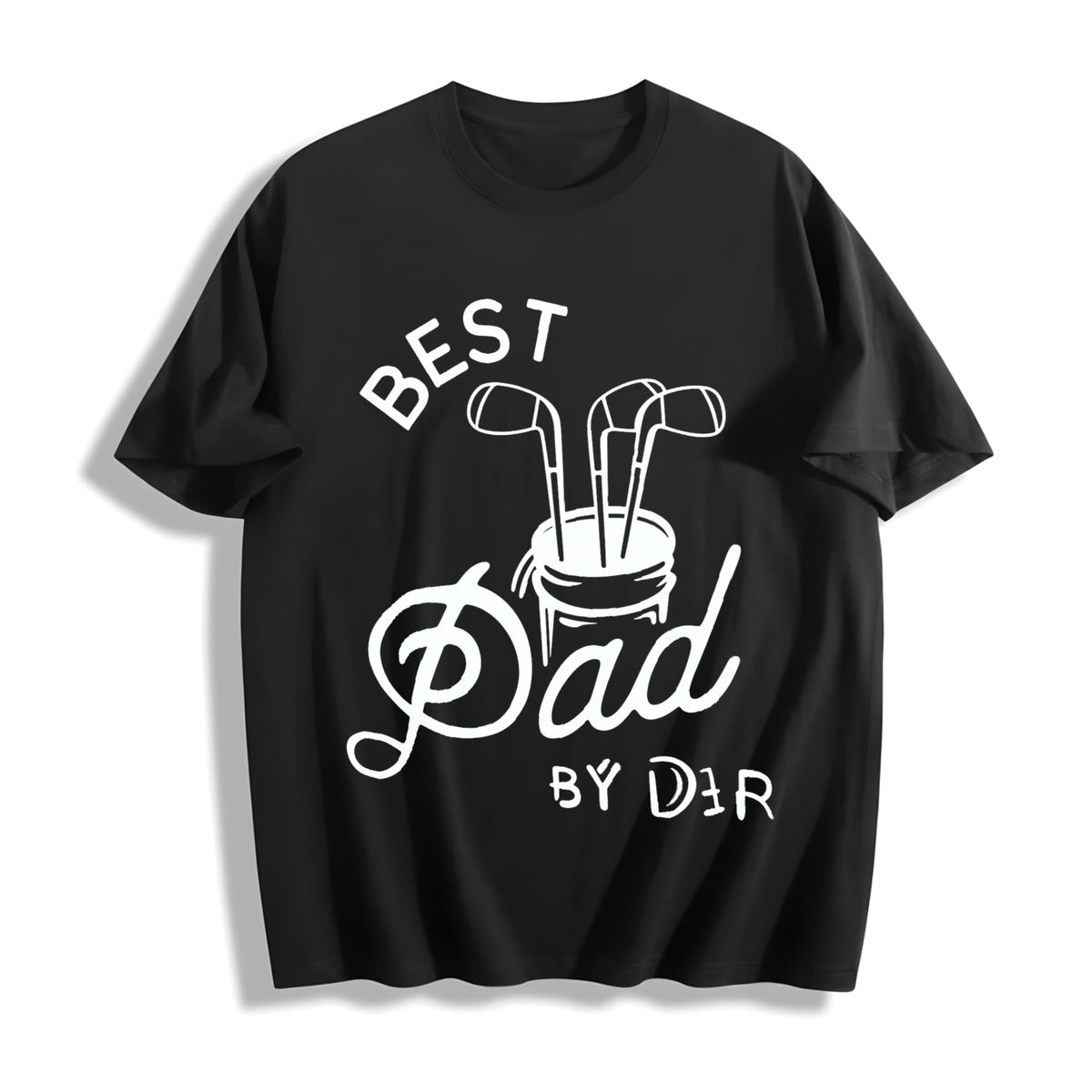 Best Dad By Par Golf Fathers Day Cotton T-Shirt product image 1
