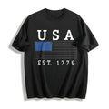 USA Flag Cotton T-Shirt product image 1