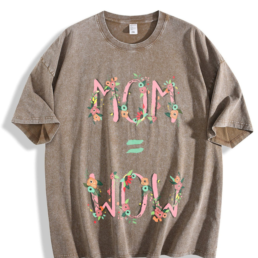 Old Short-sleeved With Mommy Is Awesome - Spring Vintage product image 3