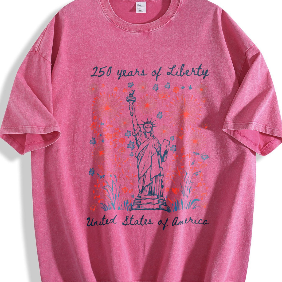 250 Years Of Liberty Vintage Washed T-Shirt product image 5