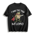 T'was The Tism Frog M'lord Cotton T-Shirt product image 1