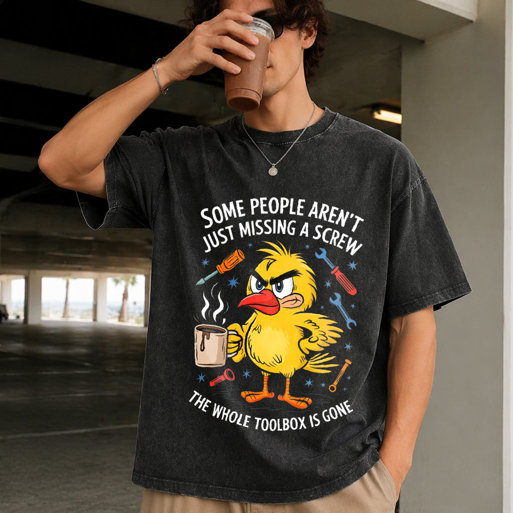 Some People Aren't Just Missing A Screw Vintage Washed product image 2