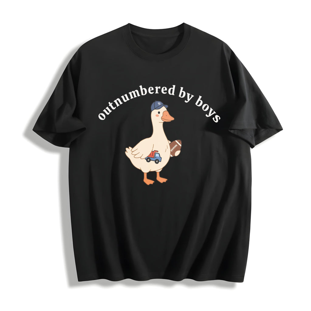 Boy Mom Cotton T-Shirt product image 1