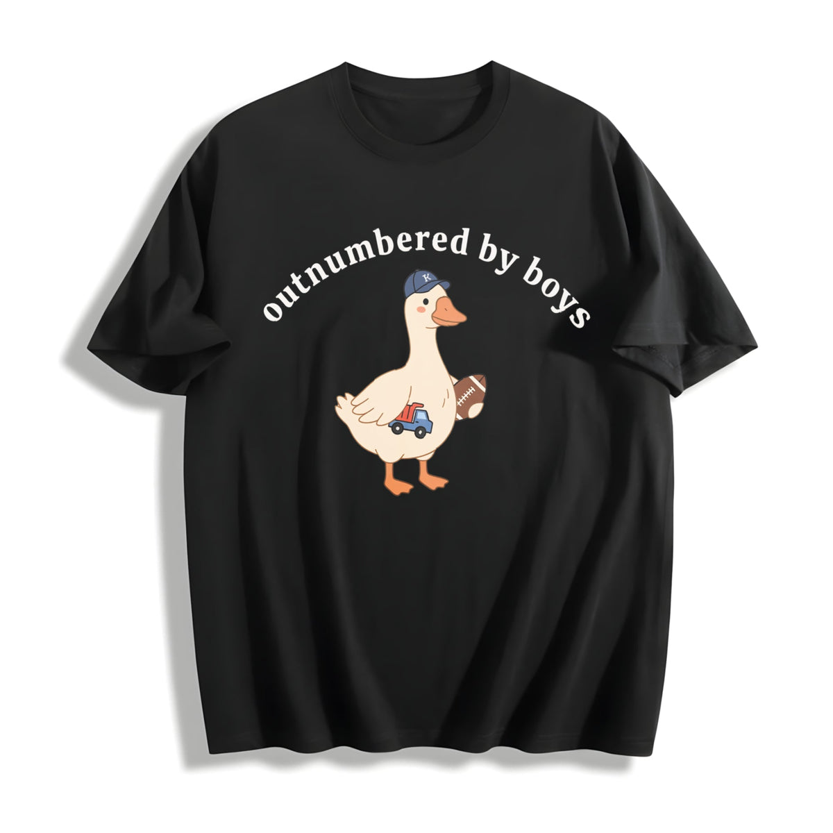 Boy Mom Cotton T-Shirt product image 1