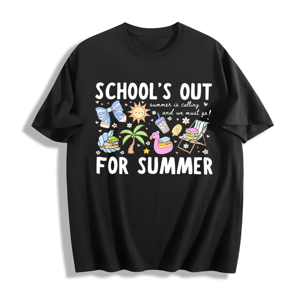 School's Out for Summer Cotton T-Shirt product image 1