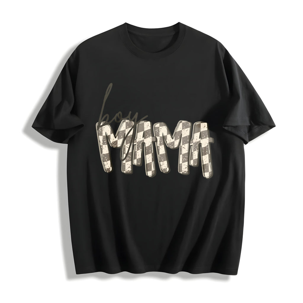 Boy Mama Cotton T-Shirt product image 1
