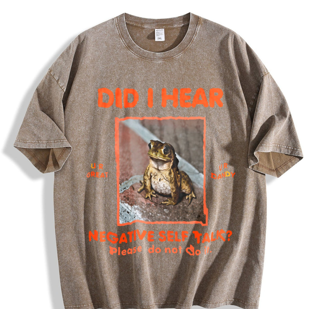 I Hear The Frogs Sing Vintage Washed T-Shirt product image 3