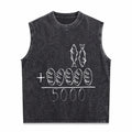 2 Fishes 5 Breads Jesus Feeds The 5000 Christian Bible Men's Washed Tank Top