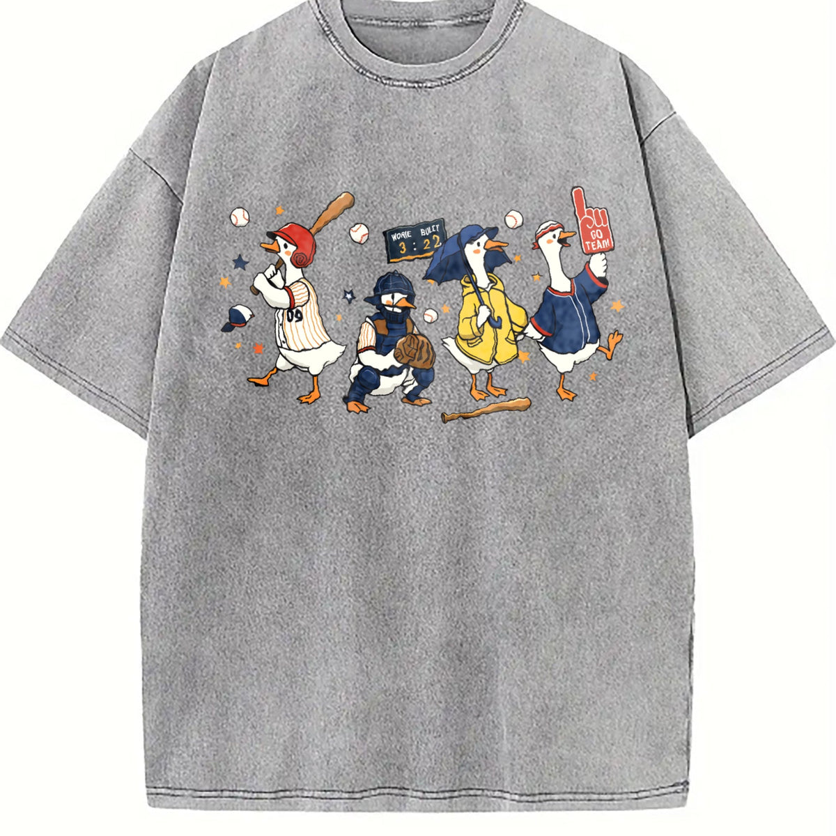 Hit The Dang Ball Vintage Washed T-Shirt product image 4