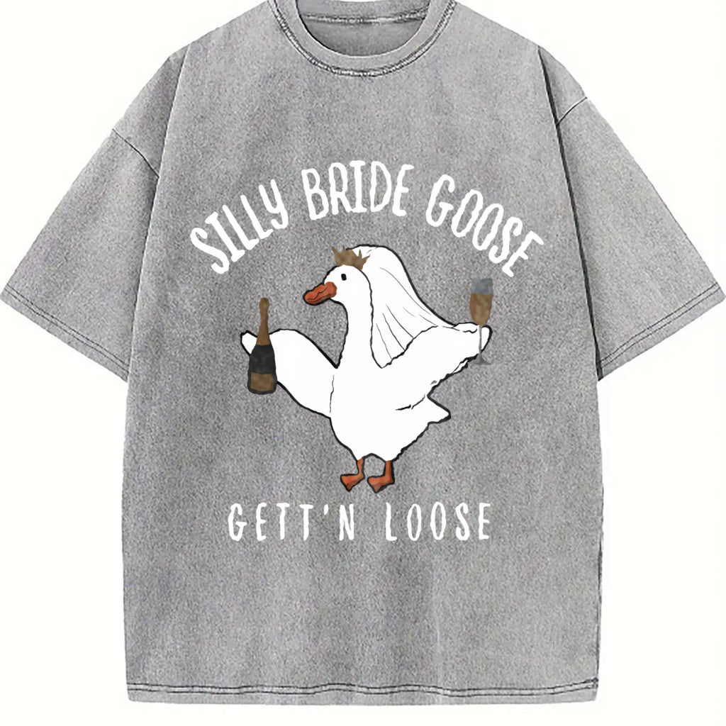 Goose Bride Vintage Washed T-Shirt product image 4