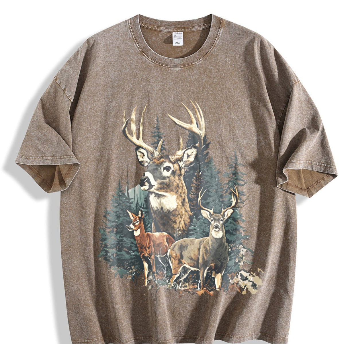 Deer 90s Western Cute Country Hunting Season Vintage Washed product image 3