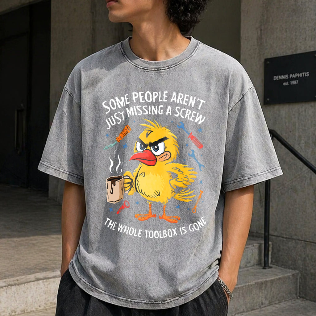 Some People Aren't Just Missing A Screw Vintage Washed product image 5