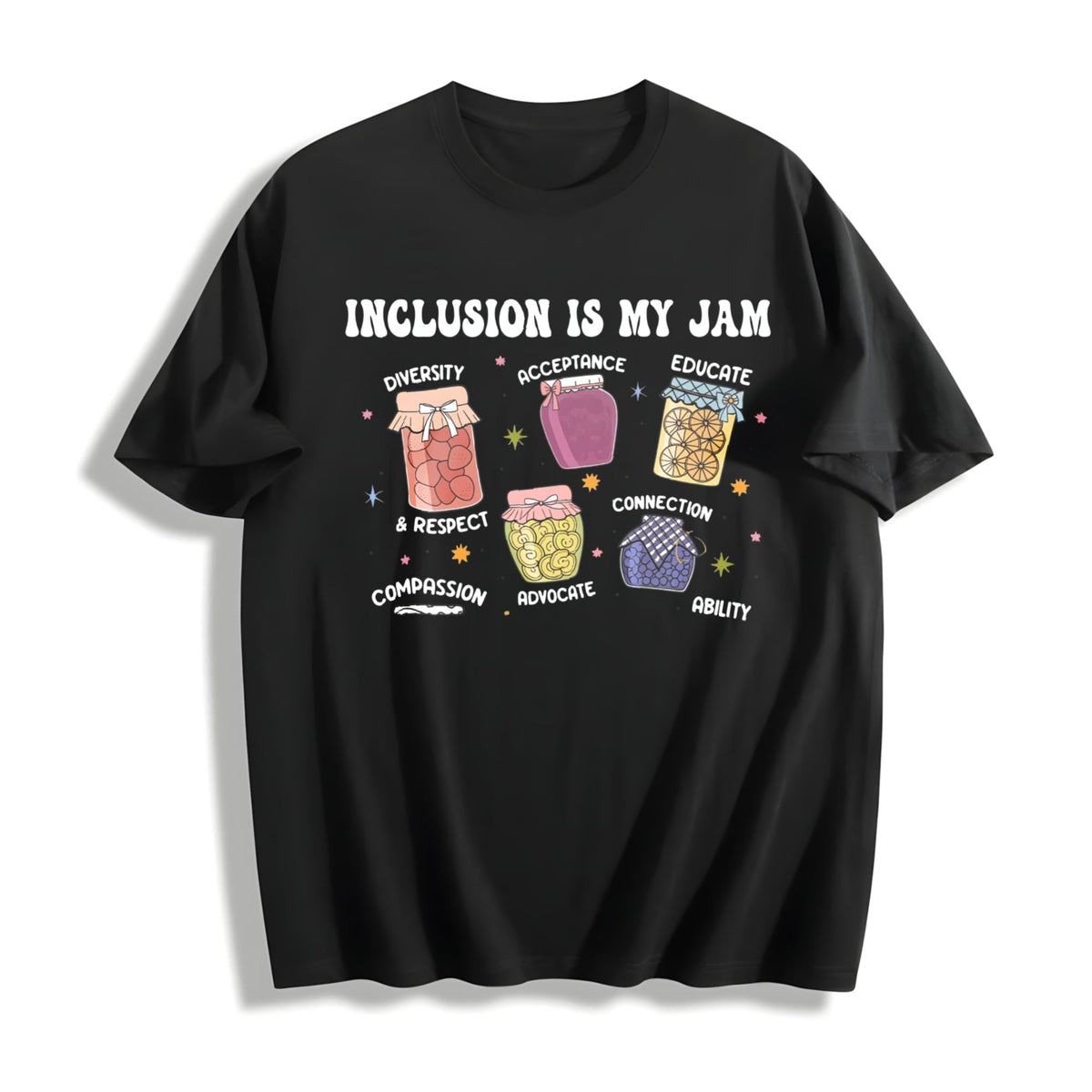 Inclusion Is My Jam Cotton T-Shirt product image 1