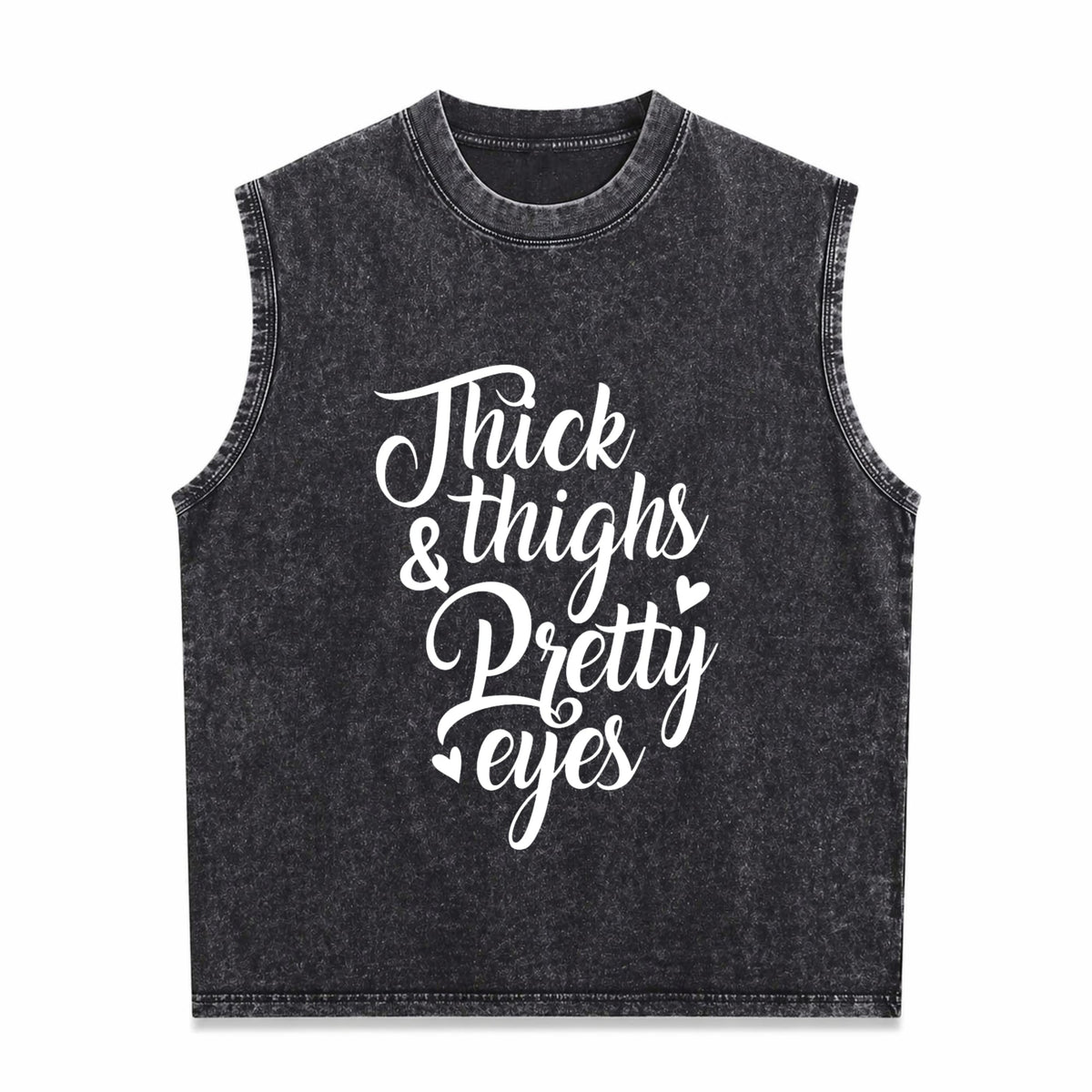 Thighs & Pretty Eyes Men's Washed Tank Top